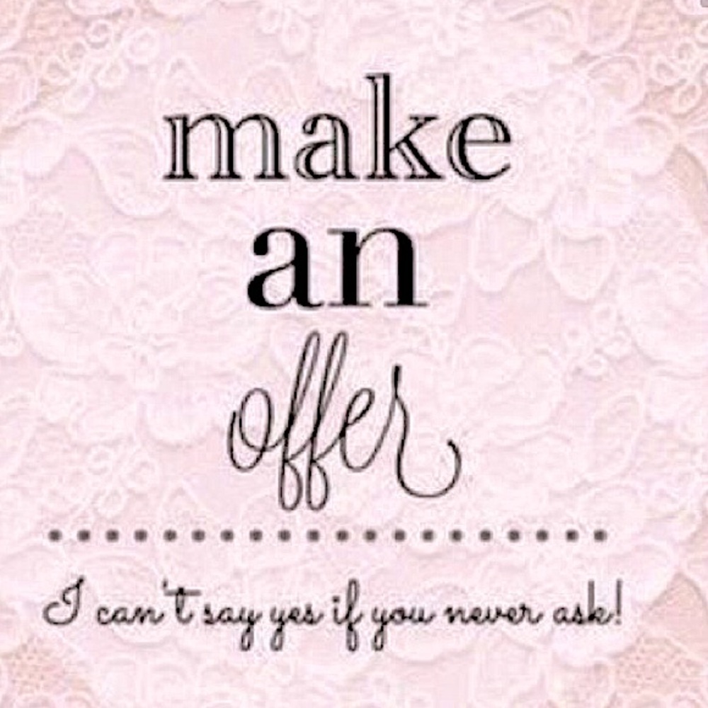 Reasonable Offers Accepted 🌸